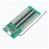 3S 11.1V Ternary Lithium Battery Protection Board with Balance, Temp Control, and 40A/50A Heat Sink