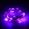 LED Copper Wire Beautiful Waterproof DIY String Lights Home Courtyard Party DecorationPurple