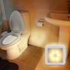 Auto Motion-Sensing LED Night Light - Wireless Stick-On Wall Lamp for Stairs/Cabinet/Bathroom, Battery Powered & Energy Saving