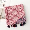 Bohemian Styles Women Scarf Autumn and Winter Shawl Cotton Linen Feeling Tassel Pashmina Muslim Hijab Wrap Lady Viscose Scarf