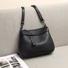 2025 New Genuine Leather Versatile Bucket Bag Shoulder Bag Handbag Crossbody Bag Women's Bag Women's Bag Box Bag