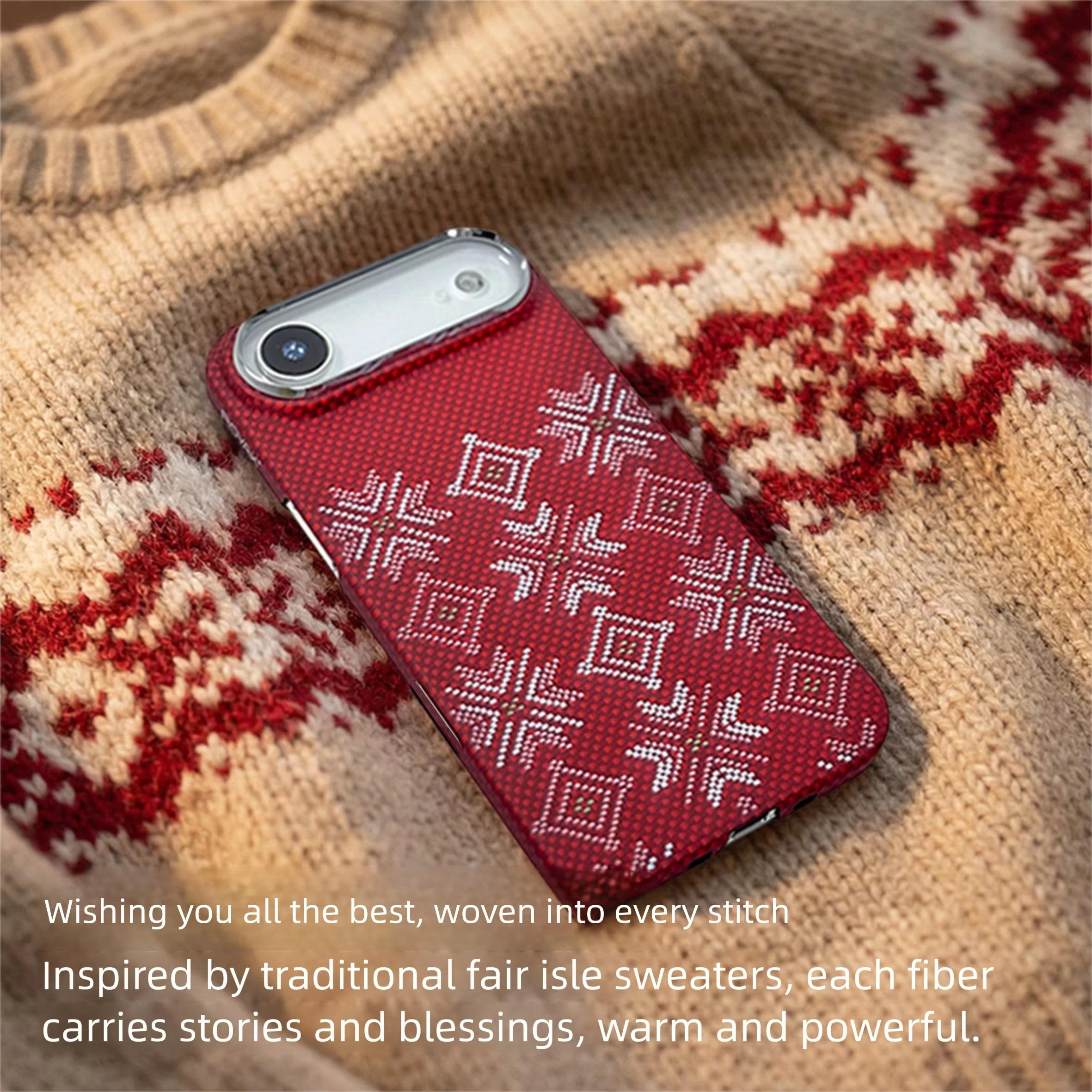 Real Carbon Magnetic Case For iPhone Air 17 for Magsafe Case Ultra-thin Aramid Fiber Back Cover for iPhone Air 2026 Magsafe Case iPhone Air красный