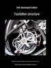 Swiss True Tourbillon Automatic Luminous Waterproof Men's Watch