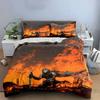 "Medieval Knight Battle Decor Set" Soft Comfortable Duvet Cover Bedding Set Included 1*Duvet Cover & 2*Pillowcases gift