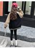 Girls' Spring and Autumn Western-Style Sports Baseball Jacket