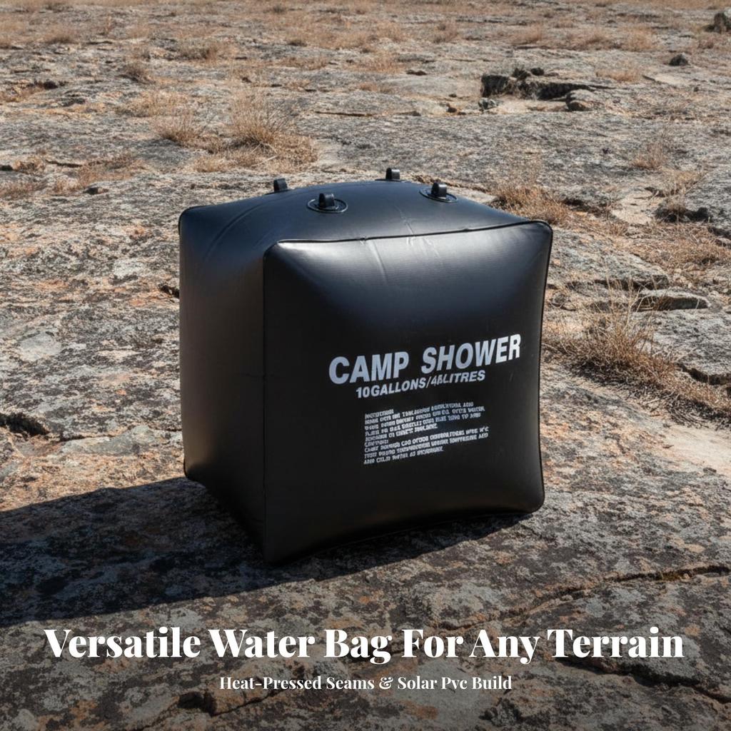 40L Solar Camping Shower Bag Portable Camp Large Capacity