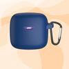 Earphone Case Scratch-resistant Waterproof Shockproof with Hook Soft Silicone Protective Cover for JBL Tune Flex