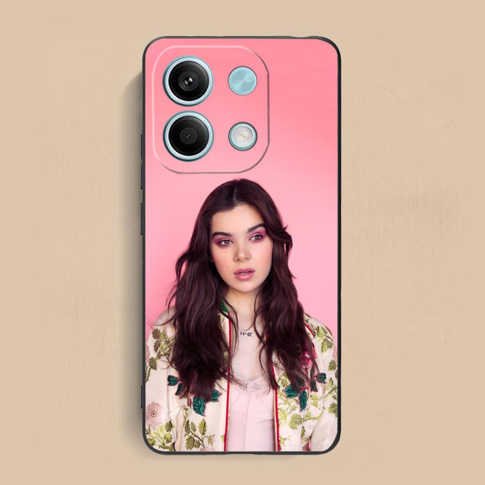 Hailee Steinfeld Matte TPU Mobile Phone Case for Xiaomi Redmi 15 14 13 12 A5 3 2 1 C Plus 4G 5G Colorful Printing Cover