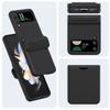 For Samsung Z Flip 4 3 5 6 Flip5 Flip6 Hinge Protective Bag Case for Samsung Galaxy Z Flip 3 4 5G Flip3 Flip4 Card Slot Funda