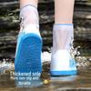 Beimei Kids' Waterproof Non-Slip Rain Boot Covers for Babies, Boys, and Girls - Durable, Thick, and Wear-Resistant.