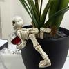 Halloween Skeleton Resin Decoration Figurine for Yard Garden Home Indoor Outdoor Use