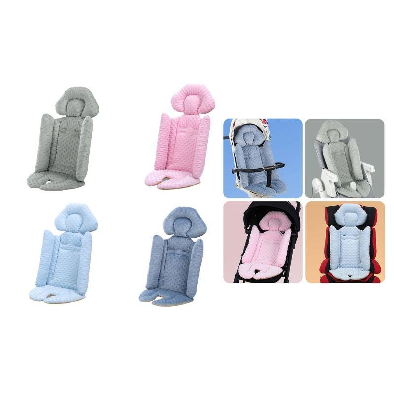 Stroller Seat Liners Baby Stroller Cushion Soft Baby Seat Pad Comfortable Baby Pram Carriage Cushion Non Slip Cushion