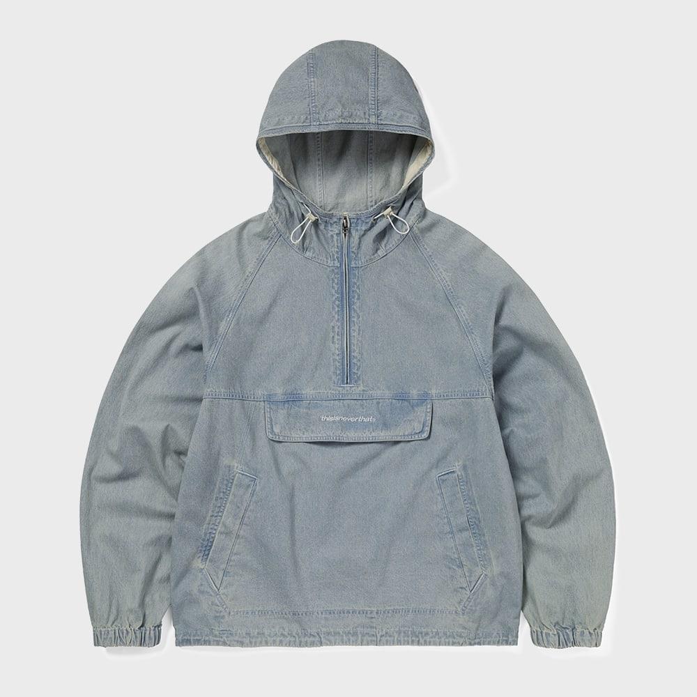 Эта куртка-анорак Сильно Синяя S