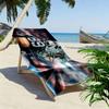 Brock Bowers Print Beach Towel, Large Soft Quick Dry Towel for Beach Camping Swimming