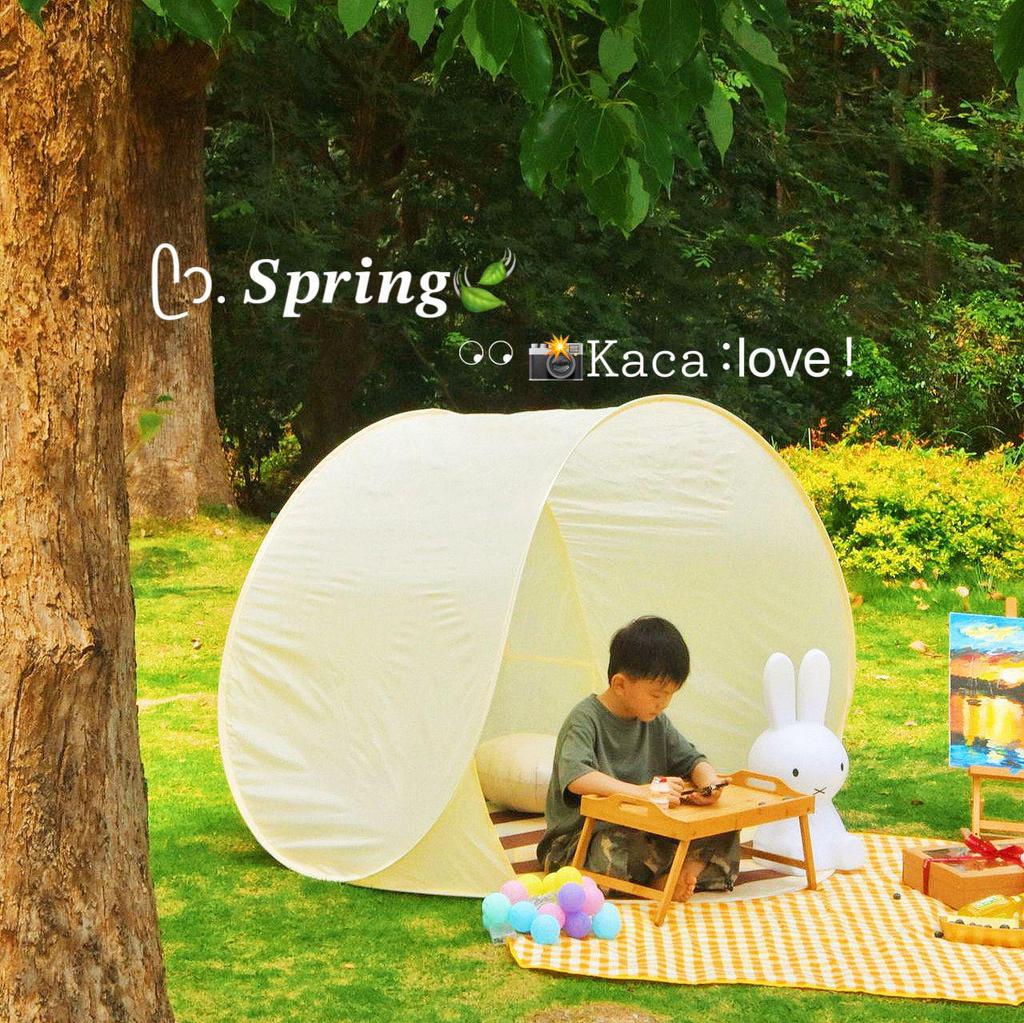 Portable Outdoor Tent for Kids: Spacious, Sun-Proof, Ideal for Camping, Picnics, and Play.