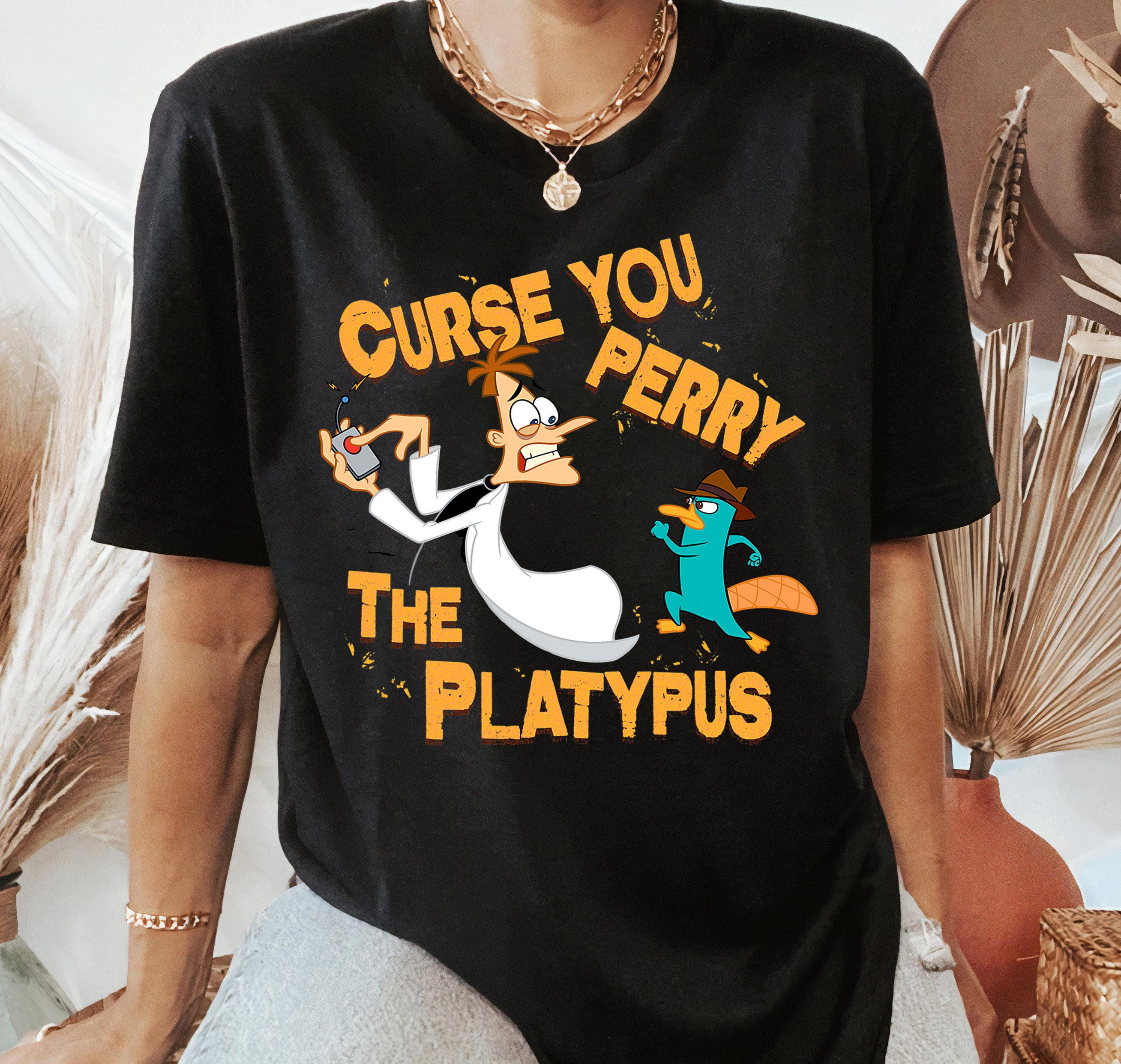

Phineas And Ferb Curse You TShirt Magic Kingdom Family Matching Shirt Disneyland Trip Vacation Group Shirt S