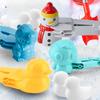 Outdoor Little Yellow Duck Snowball Clip - the Ultimate Tool for Making Perfect Snowballs Effortlessly! Ideal for Snowball Fights and Winter Fun.