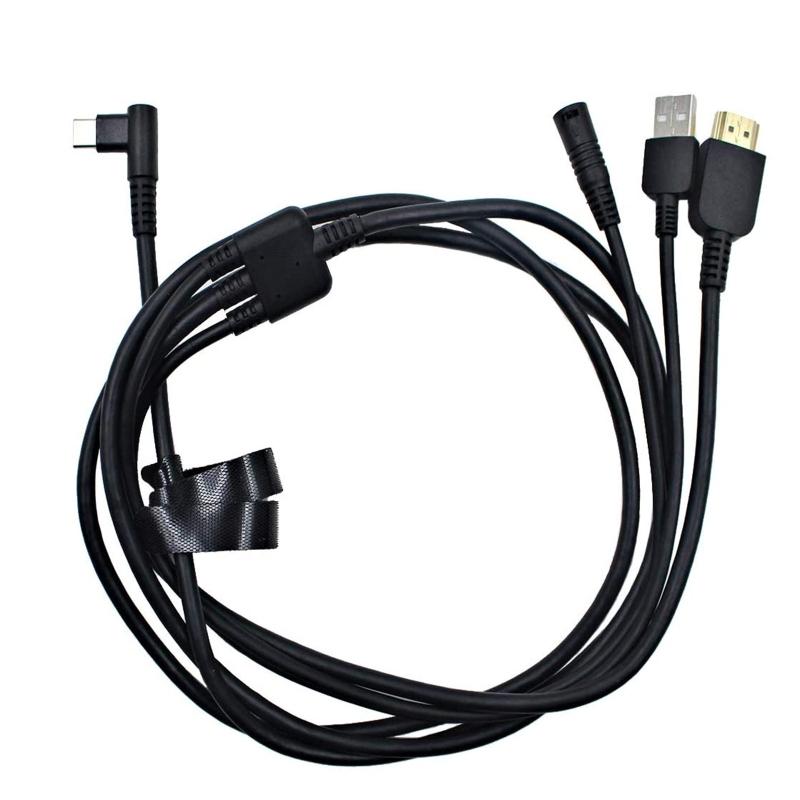3 IN 1 Data Sync Cable  Cord forKamvas Pro 12 KamvasPro 13 KamvasPro 16 Drawing Tablet Monitor Cable