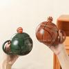450ml Ceramic Basketball Shaped Tea Cup Gift Set Gift Creative Sports Basketball Theme Souvenir