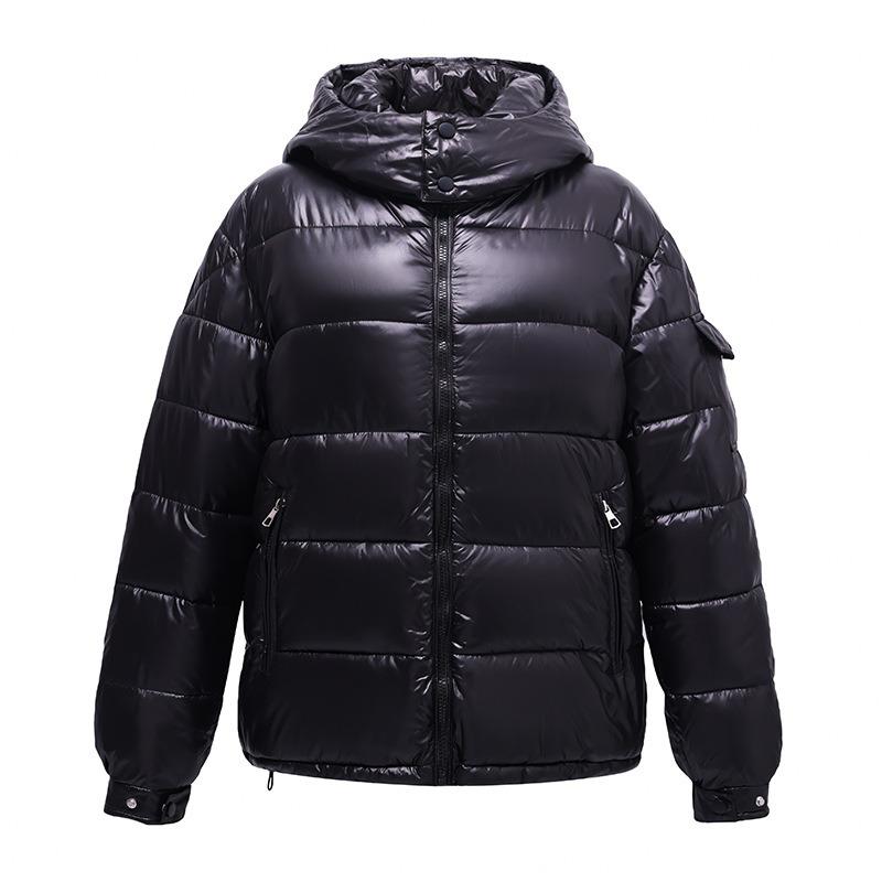 Bread Clothes Short Down Cotton-padded Clothes Women's Black Loose Autumn and Winter Coat Cotton-padded Jacket New