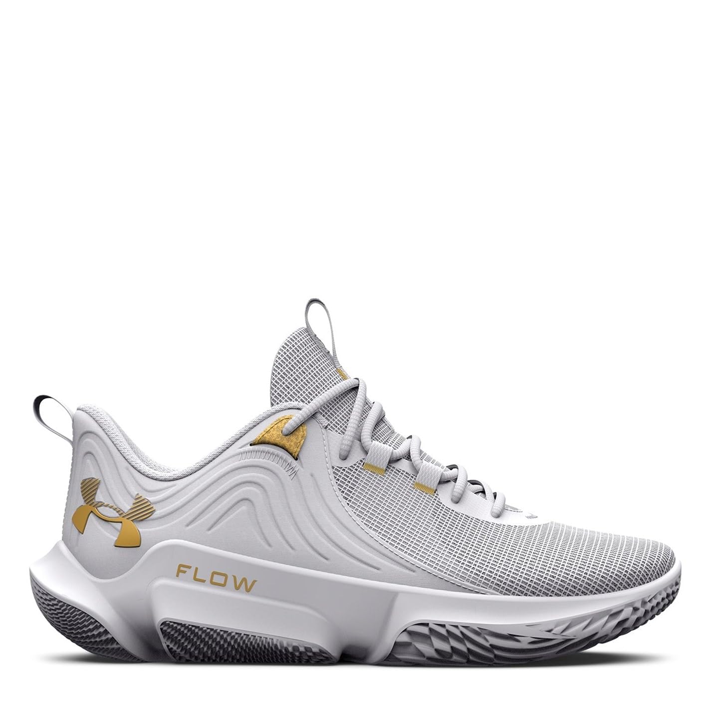 

UA FLOW FUTR X 2White White Metallic [Under Armor] Gold31.0