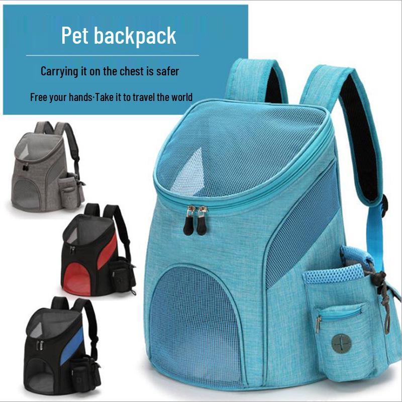 Portable Foldable Pet Backpack for Cats and Dogs