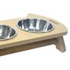Cat Bowl Dog Non Slip Portable Food and Water Pet Bowls Pets Dish Feeding for Small Medium