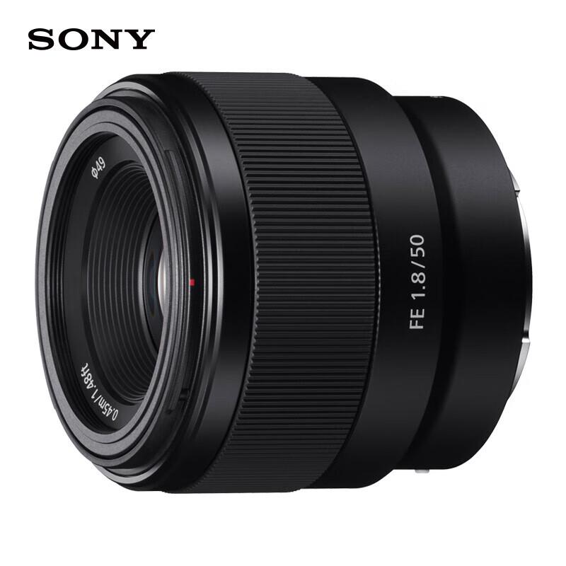Sony FE 50mm F1.8 Full-Frame E-Mount Prime Lens