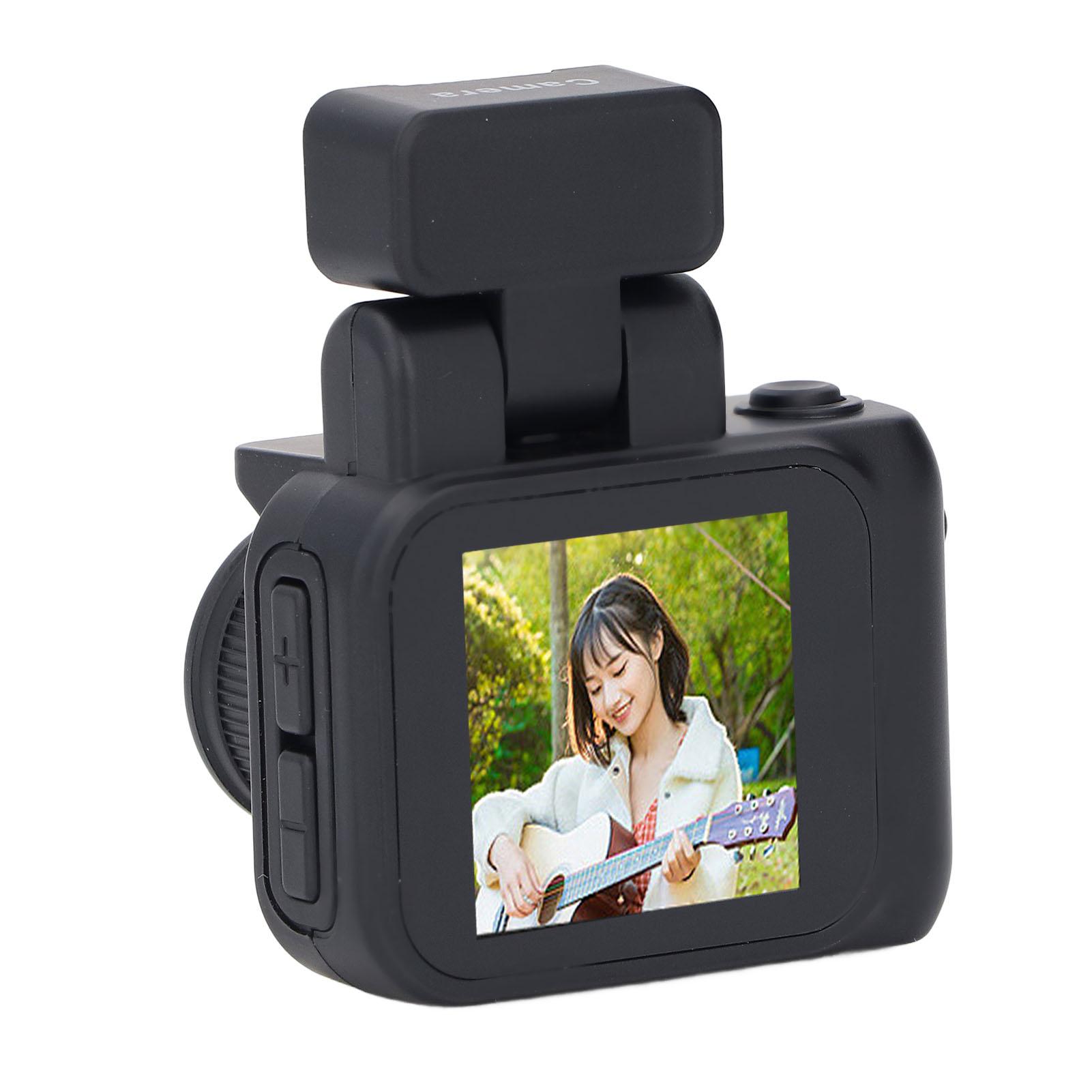 Mini Cámara de Pulgar Cámara de Video HD 1080P Cámara de Fotografía Compacta para Viajes Vida Aprendizaje without memory card