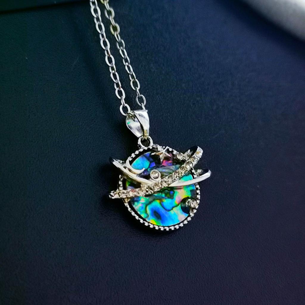 Fashion Planet Jewelry Pendant Jewelry Planet Pendant Necklace Neck Jewelry Alloy Material for Girls Woman Teens Party