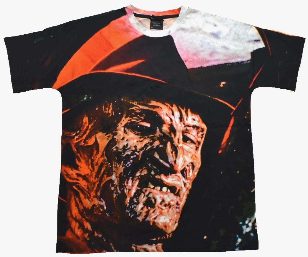 Dumbgood X Nightmare On Elm Street Freddy Krueger Big Face Shirt NWT Medium L