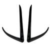 For Tesla Model X 2015-2020 Car Front Bumper Splitter Spoiler Covers Trim Fog Lights Eyebrow Wind Knife Car Interior Accessories