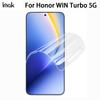 Honor WIN Turbo 5G Hydrogel Film IMAK 4th Generation Full Coverage Screen Protector Support Fingerprint Unlocking