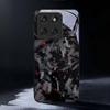 Dark Fragmented Embers Black Glass Phone Case For Motorola Moto Edge 60 70 20 Lite 30 Pro 40 50 Ultra X30 Pro G14 G75 G84 Cover