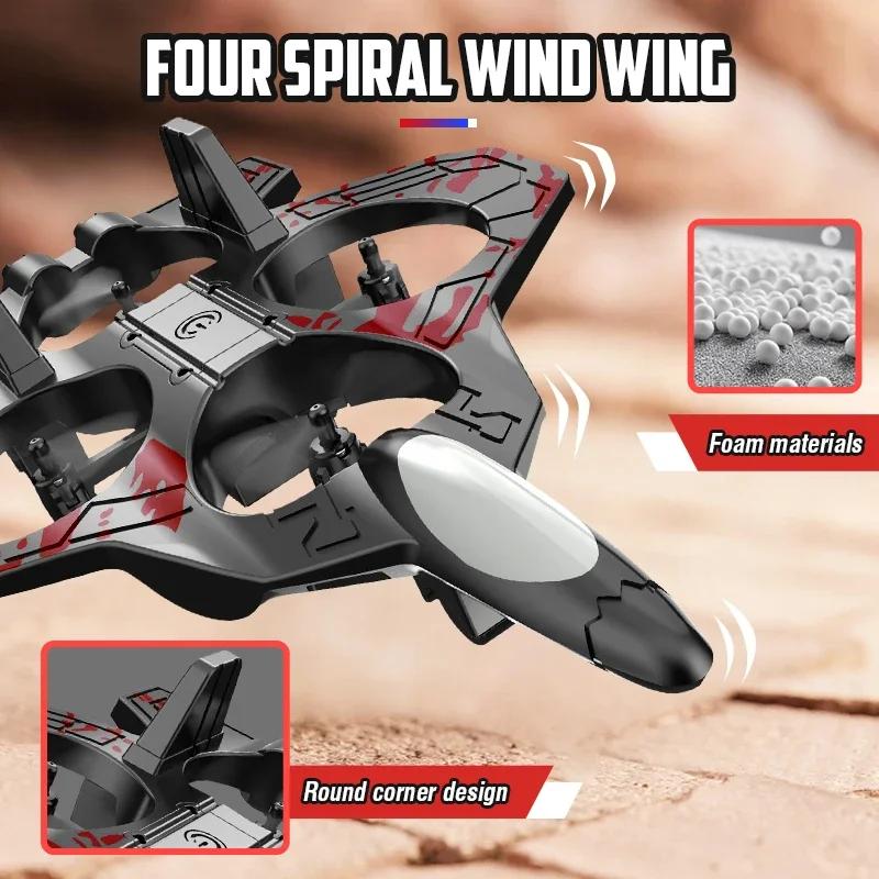 2.4G RC Aircraft EPP Foam Fixed-wing Glide Remote Control Airplane Model Toys for Children Rolling Stunt Flight Plane Boys Gifts