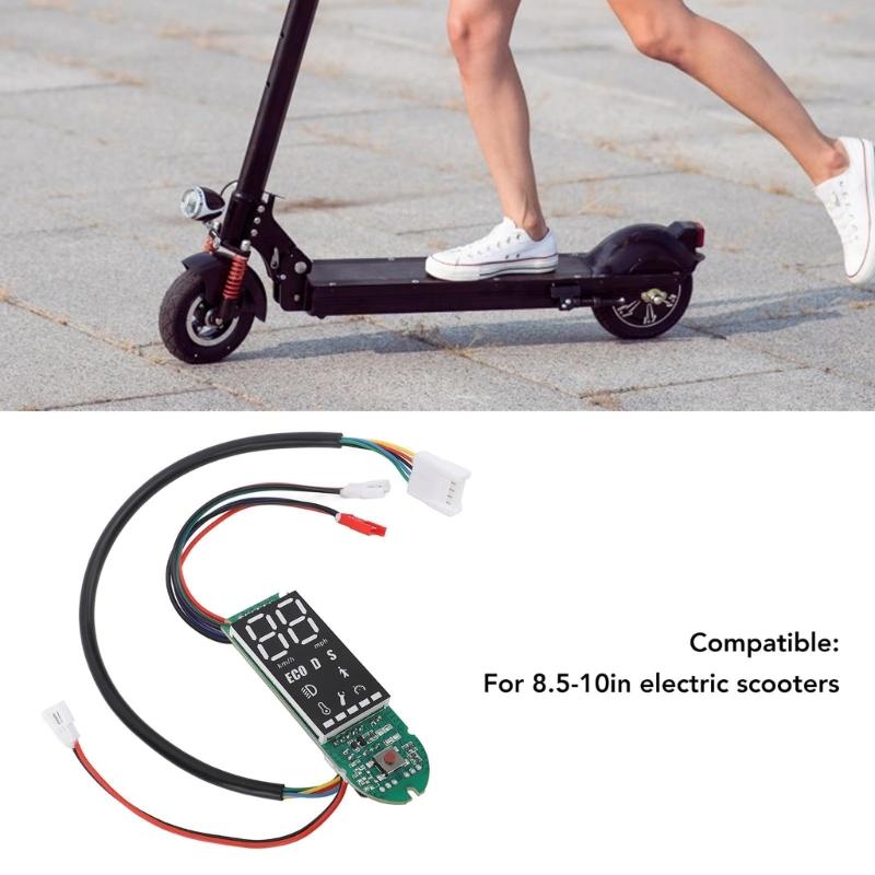 Hög Ljusstyrka Rostskyddad PCB Elskoter Instrumentpanel Passar för 8,5 till 10 Tums Modeller Förbättrad Körupplevelse
