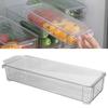 Clr Organizing Bin Large Capacity Transparent Food Grade Plastic Multifunction Portable   Pantry Storage Bin