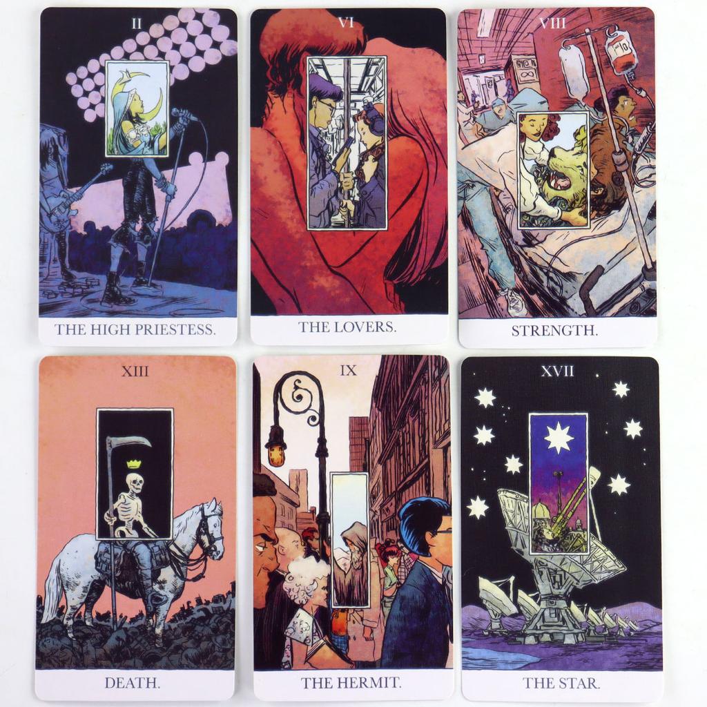 The Unveiled Tarot 80 Pcs Tarot Cards (with 2 Special Cards) Pocket Edition 10.3*6cm
