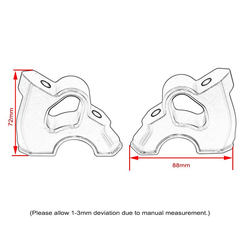 Für BMW R1300GS Lenkererhöhung Drag R 1300 GS R1300 GS ADV 2023 2024 2025 Motorradzubehör Lenkerklemme Verlängerungsadapter