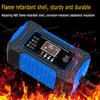 12V 6A Intelligent Battery Charger For Lead-Acid Battery Pulse Repair Digital Display 12V Car Motorcycle Truck Battery Charging