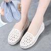 Nurse's Summer Thick Soled Women's Hole Sandals Comfortable Beach White Shoes Breathable and Non Slip Shoes