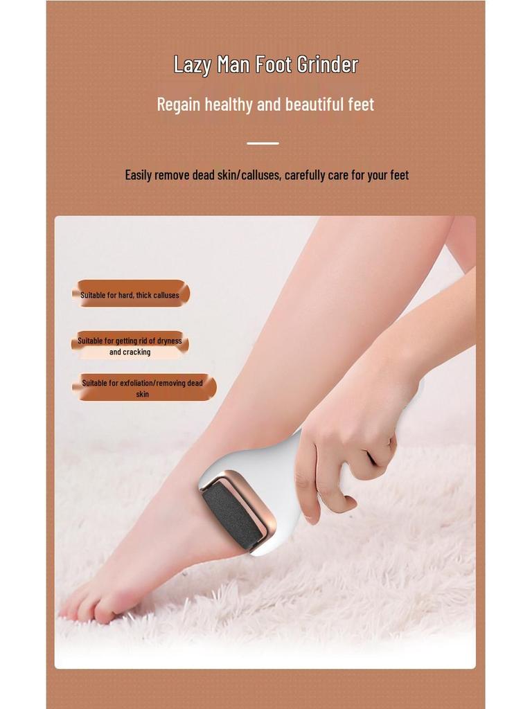 USB Rechargeable Electric Foot File with Digital Display, Water-Resistant Callus Remover, and Automatic Pedicure Tool.