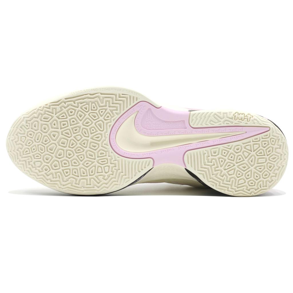 Nike Ja Morant 2 Cushioning Low Top Basketball Shoes Men's Beige Pink FD7327-100(Team205-)