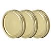 Split‑Type Glass Jar Canning Lids Round Food Container Sealing Cover Kitchen Accessory(10Pcs