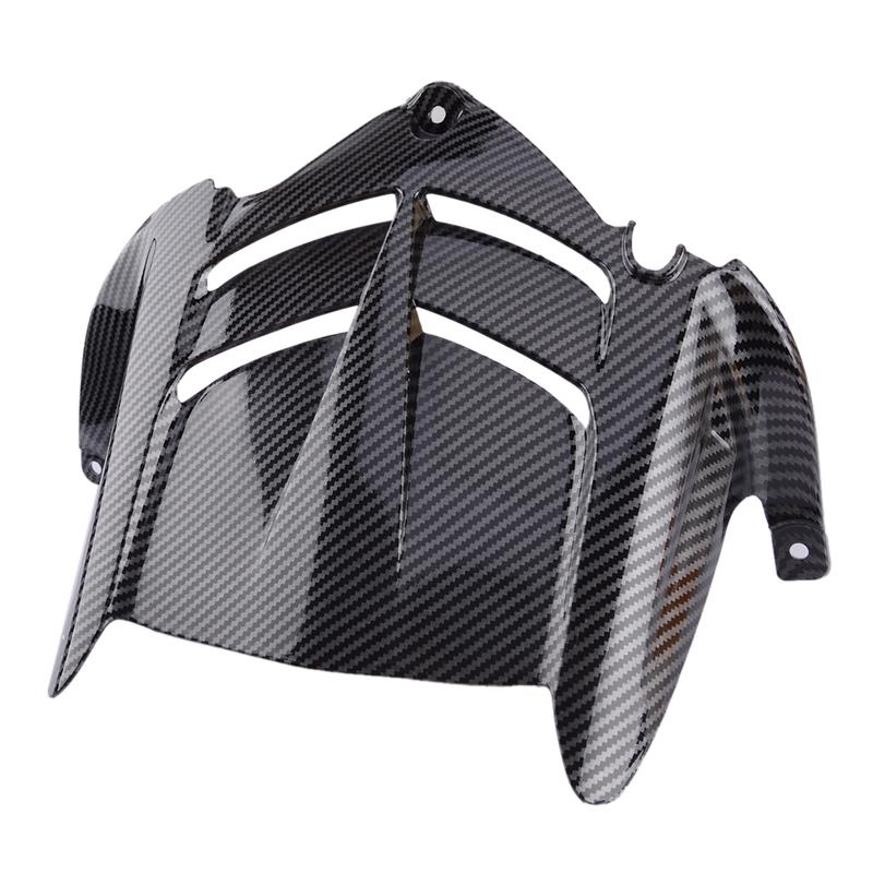 Motorcycle Rear Hugger Fender Mudguard Fairing Black Carbon Fiber Style ABS Fit for Kawasaki Ninja ZX-6R 2009 2010 2011-2019