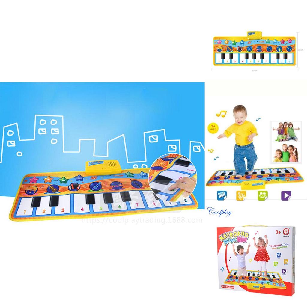 New Touch Play Keyboard Music Carpet Mat Premium Quality Educational Gift For Kids
