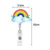 Retractable Holder, Business Card ID Nurses Day Gift, with Belt Clip, for Car