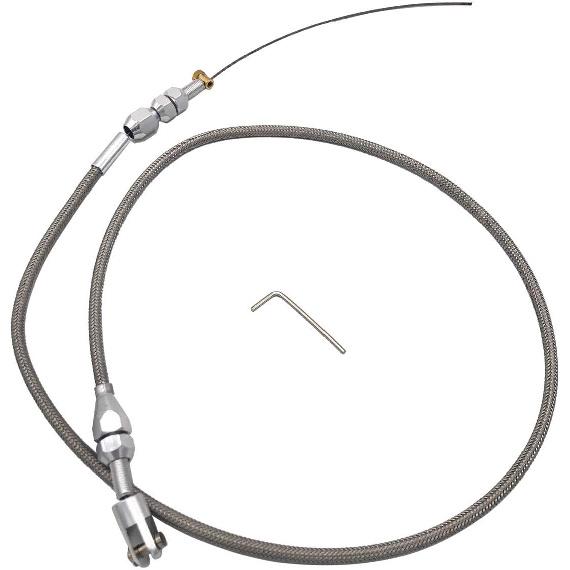 36" Stainless Steel Throttle Cable Replacement for LS1 4.8 5.3 5.7 6.0 Engine LS