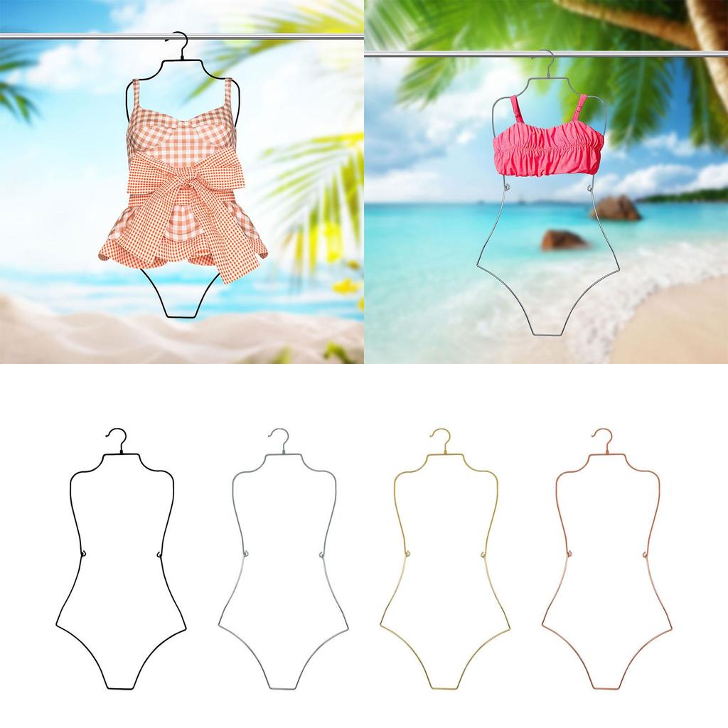 Lingerie Hanger Storage and Display Swimsuit Hanger for Closet Coat Children