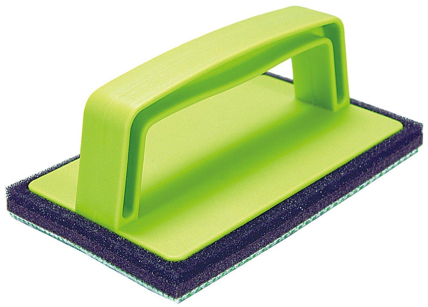 

Azuma Industrial TK Brushing Sponge for Entryway Tiles, Green, for Entryway, Balcony, and Exterior Wall Cleaning, Hand Brush, Azuma Brush